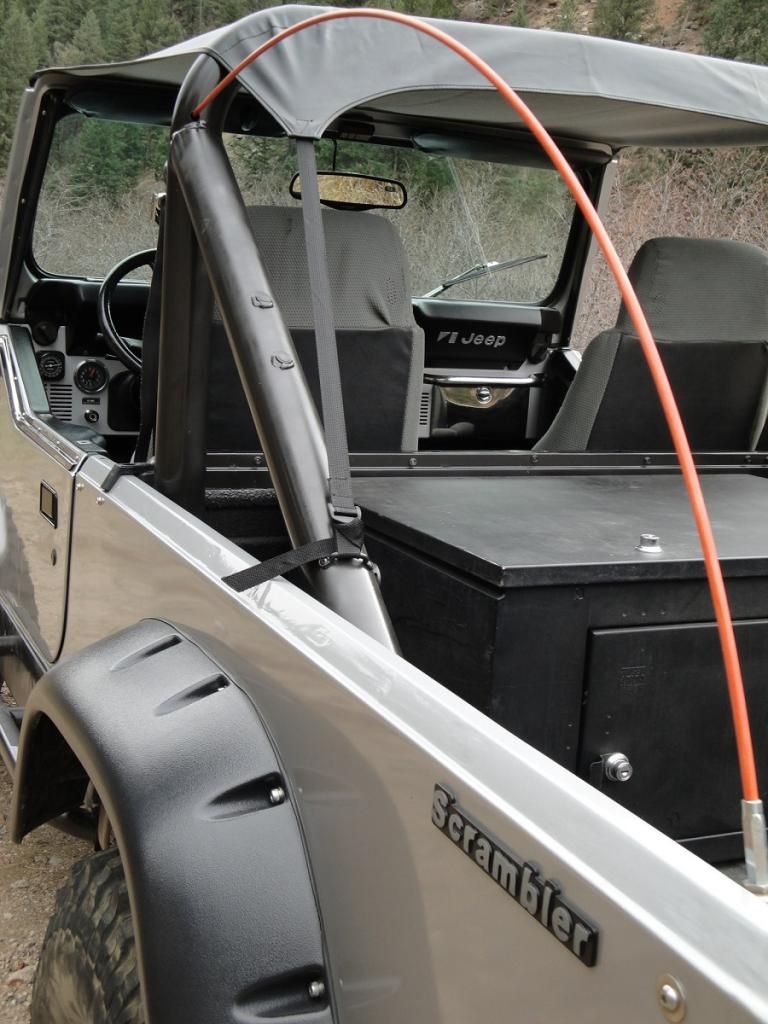 Where Are Your Footman Loops Located For Your Bikini Top Jeep