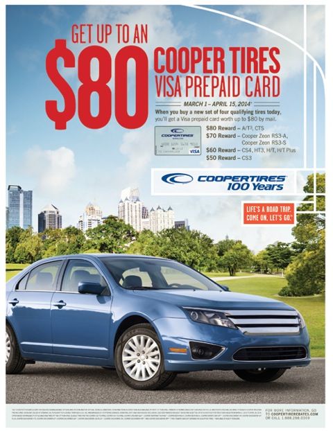 Cooper Tires Rebate 2014