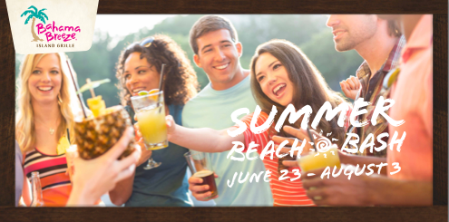 the bahama breeze summer beach bash is on! #summerbeachbash #ad