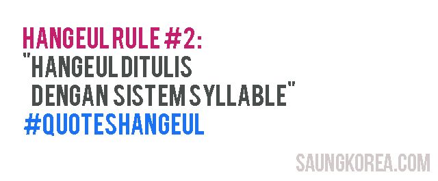 Belajar Membaca Hangeul