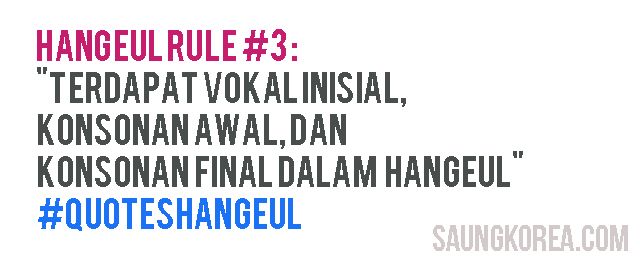 Belajar Hangeul