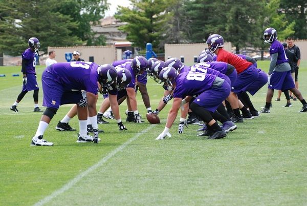 Vikings teams line up training camp 2013