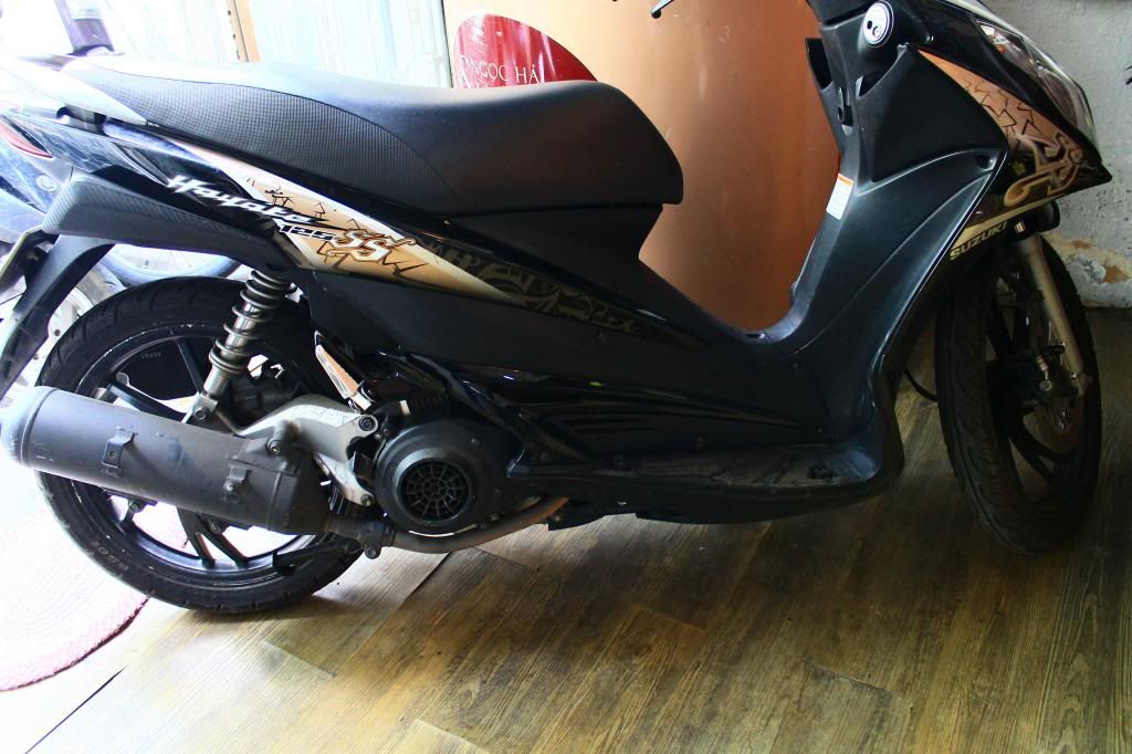 Hayate SS màu đen nâu - 1