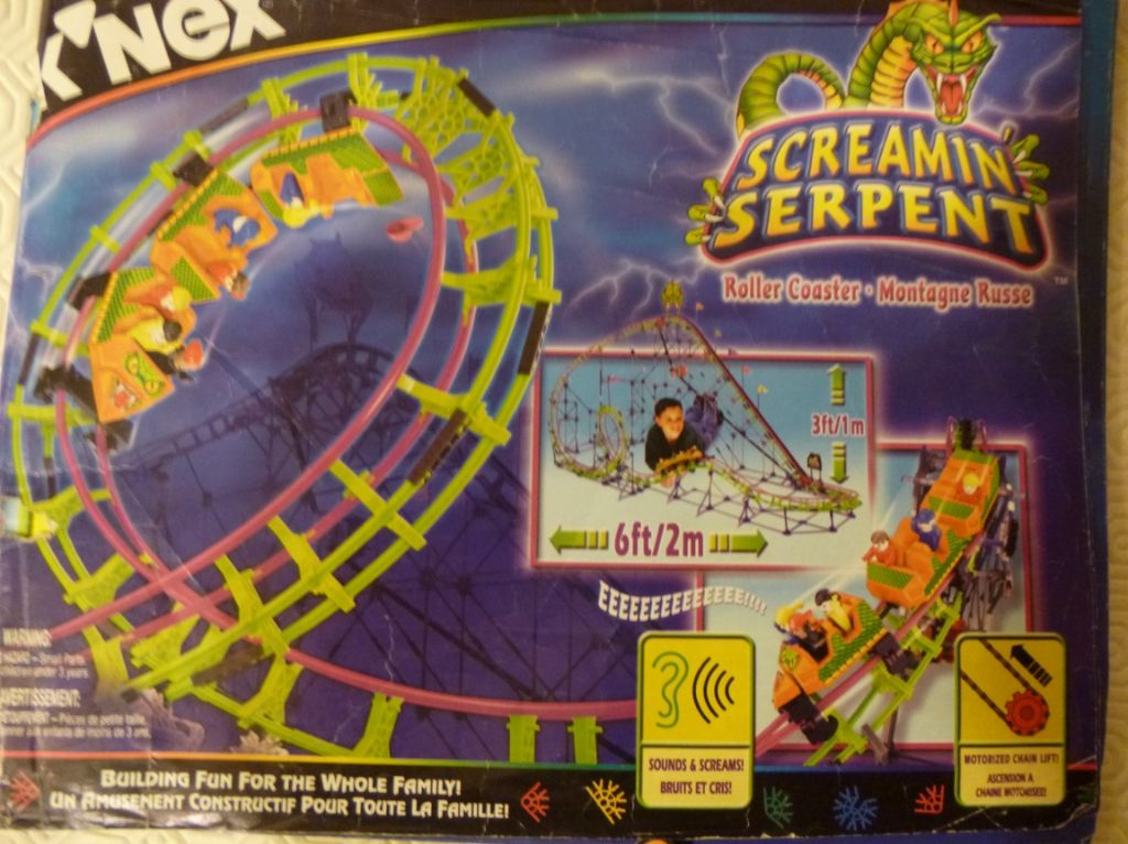 knex rollercoaster set