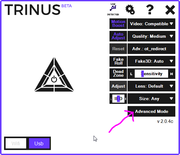 trinus gear vr