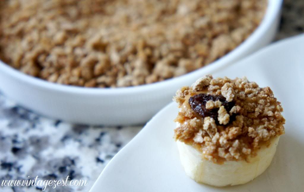 Simple Peanut Butter Banana Bites: 2 ways on Diane's Vintage Zest!