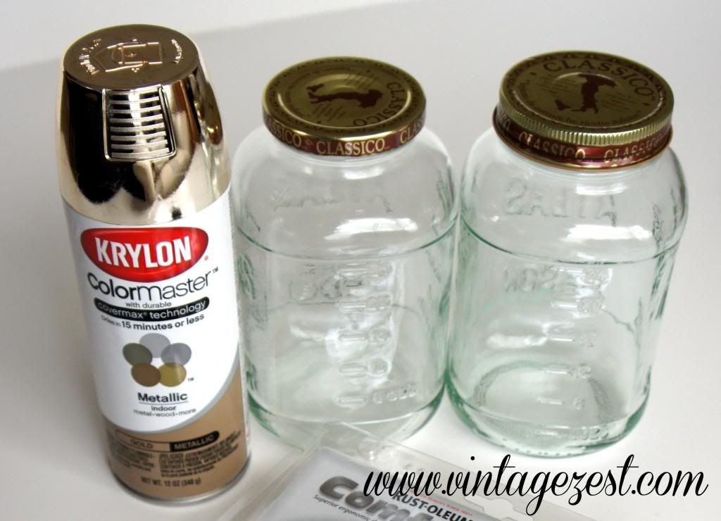 Tips for Prepping Mason Jars for Upcycling on Diane's Vintage Zest!