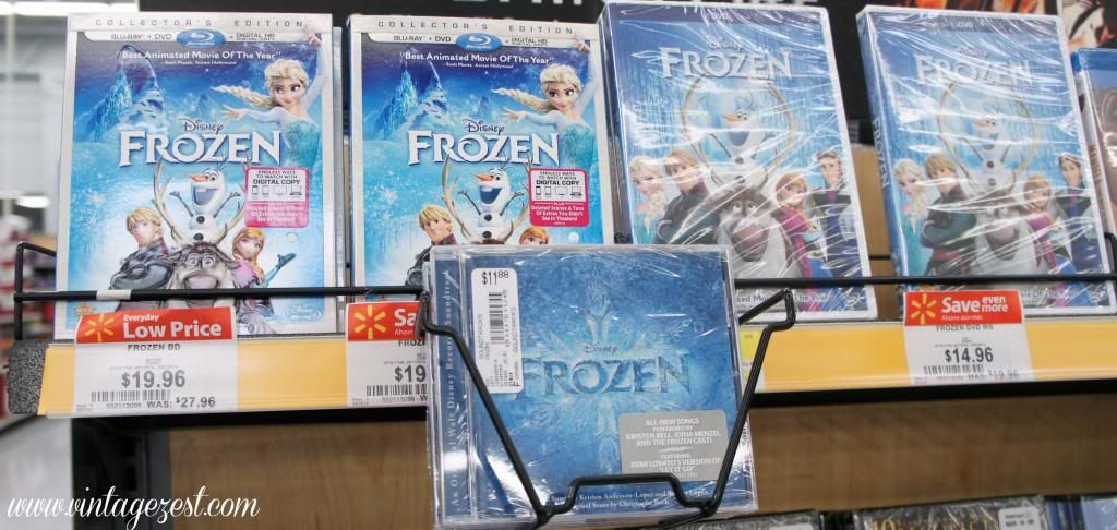 #shop #FROZENFun FROZEN DVD and Walmart toys #collectivebias