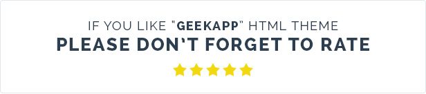 GeekApp - Creative App Landing Page - 7