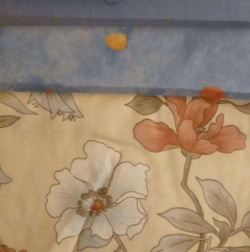 Blue fabrics