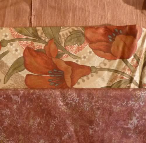 Red fabrics
