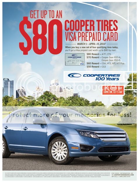 Cooper Tires Rebate 2014