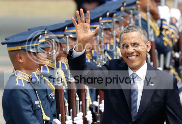 Obama leaves Philippines