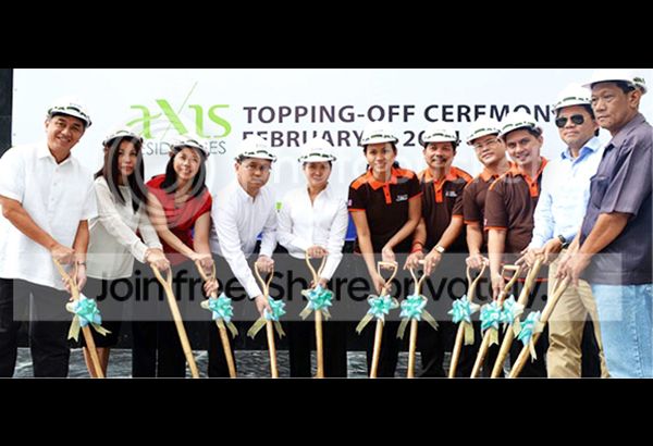 Axis Residences tops off