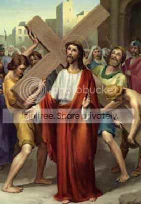 Second Station: Jesus carries His cross