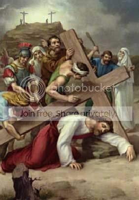 Ninth Station: Jesus falls for the third time